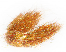 Click for detail Fine 3D Tinsel Hair, Orange UVR / 21
